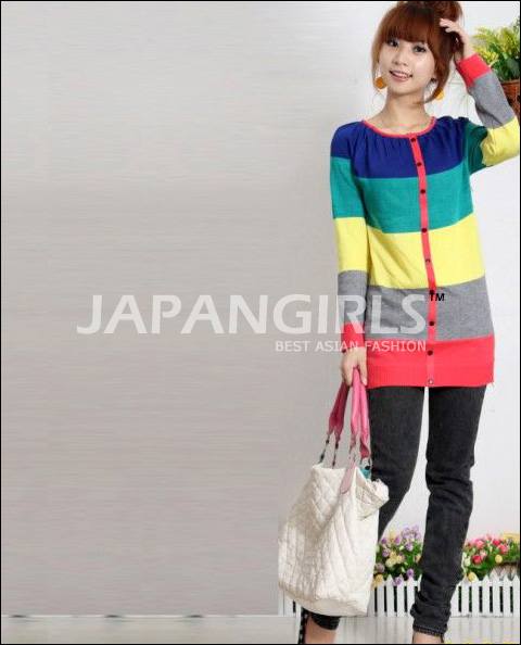 Sweterek Japan style długi