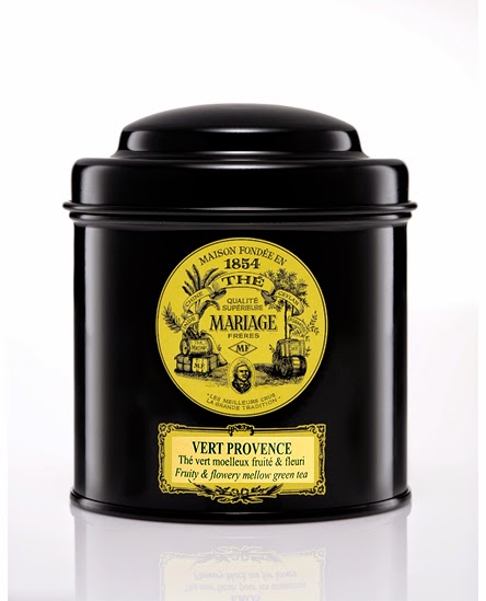 Zielona herbata z lawendą