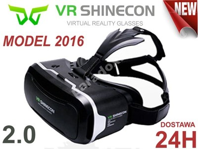 OKULARY 3D VR SHINECON 2.0  MODEL 2016