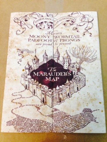 Marauder's Map Hogwarts