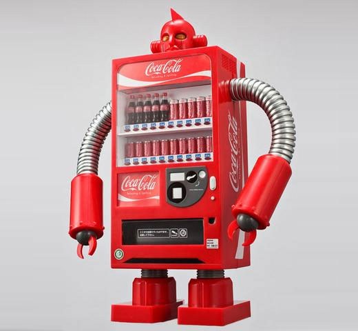 Automat z Coca Colą ;** 