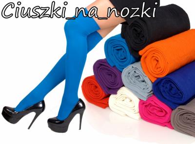 ZAKOLANÓWKI MIKROFIBRA 60 DEN EXTRA KOLORY WYS.24H