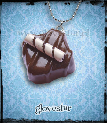 Pralinka czekoladowa [na szyjkę] od Glovestar.