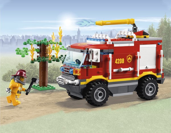 4208 TERENOWY WÓZ STRAŻACKI LEGO CITY