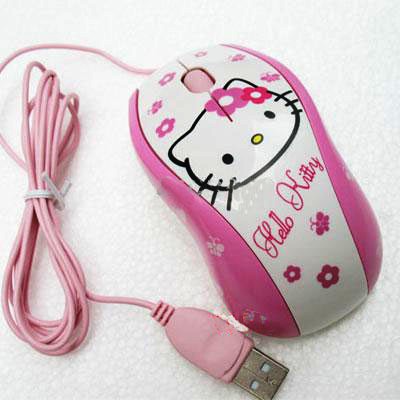 myszka do komputera z Hello Kitty 