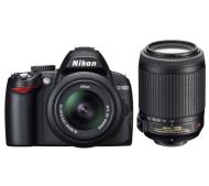 Nikon D3000 18-55 VR + 55-200 VR Kit