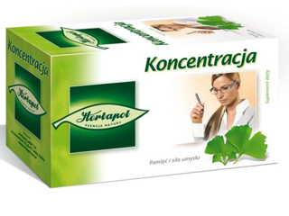 Herbatka z miłorzębem