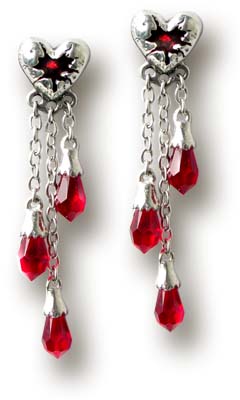 Bleeding Heart Earrings