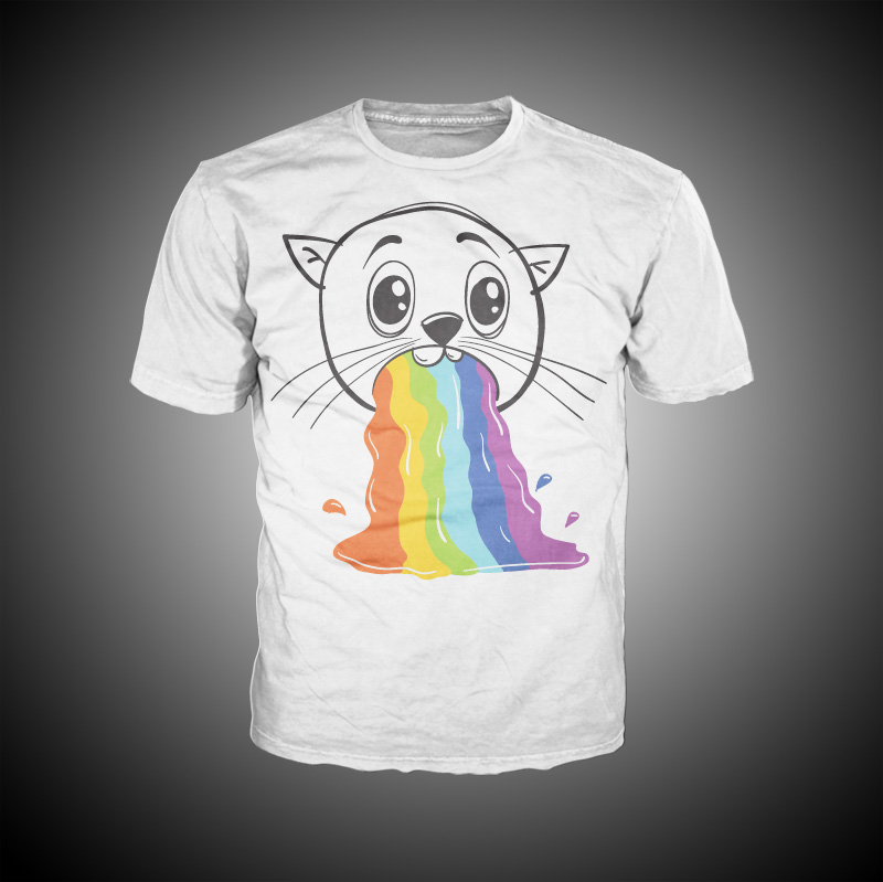 Koszulka Kot . 