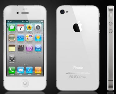 Biały iPhone 4s .