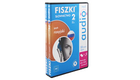 FISZKI audio (płyta CD mp3) - j. rosyjski - Słownictwo 1, 2