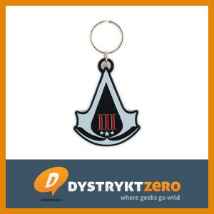 Brelok z metalu Assassin's Creed III 3 ORYGINALNY
