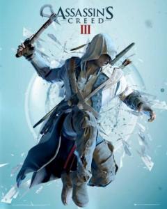 Assassins Creed III (Attack) - plakat 40x50 cm