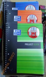Kolonotatnik Oxford PROJECT BOOK 100 kr. A4 zeszyt