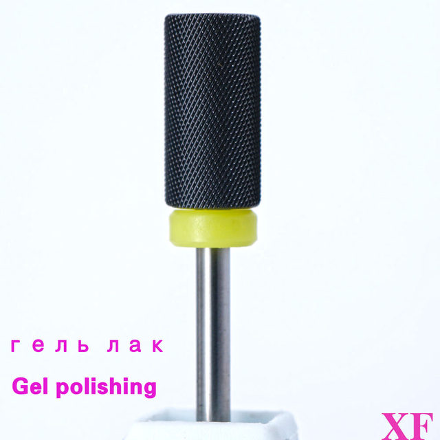 Frez do paznokci- z żółtą końcówką XF