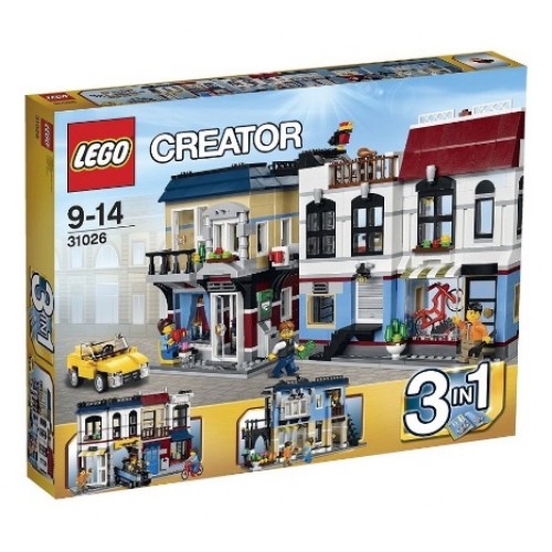 Lego Creator 31026 Sklep Rowerowy i Kafejka 3w1