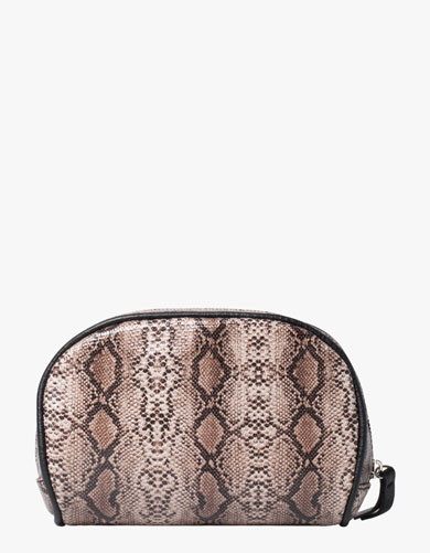 Kosmetyczka ze wzorem wężowej skóry STRADIVARIUS