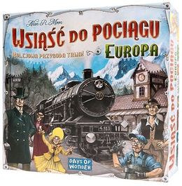 Wsiąść do Pociągu: Europa, gra planszowa      