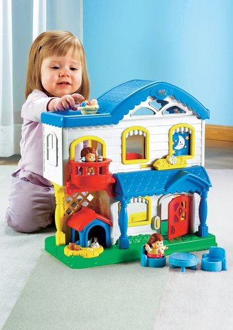 FISHER PRICE LITTLE PEOPLE DISCOVERY DOMEK ! WILLA