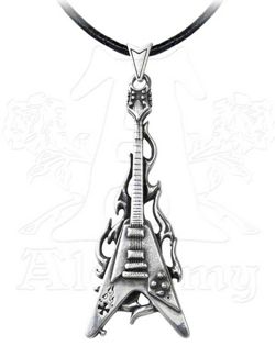 Alchemy Gothic, wisior FLAMING V