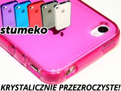Etui przezroczyste na iphona 4 