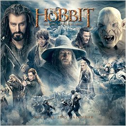 Kalendarz 2015 Hobbit Bitwa Pięciu Armii