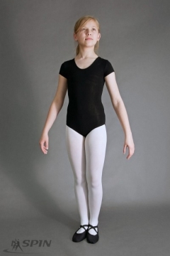 Czarne baletowe body (176 cm)