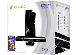 Xbox 360 Slim 250GB + Kinect + Kinect Adventures