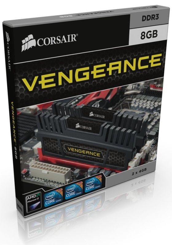 CORSAIR VENGEANCE 8GB 2x4GB 1600MHz CL9 1,5V Wwa