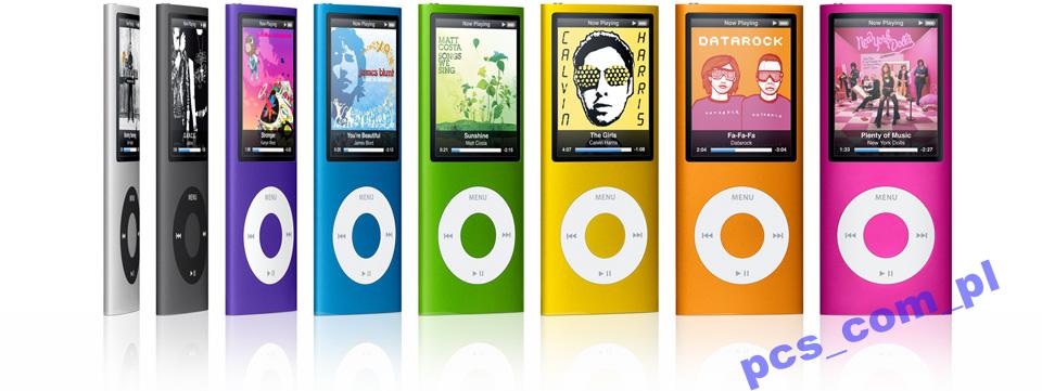 iPod nano 4gen 8GB srebrny/niebieski/fiolet WAWA 