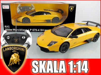 LAMBORGHINI DUŻY ZDALNIE STEROWANY 1:14 MIKOŁAJ