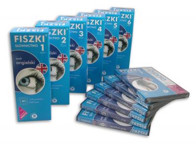 FISZKI - ANGIELSKI - PEŁNY KURS - 6 CD GRATIS