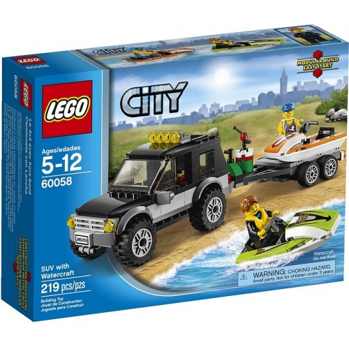 Lego City 60058 Terenówka ze skuterami