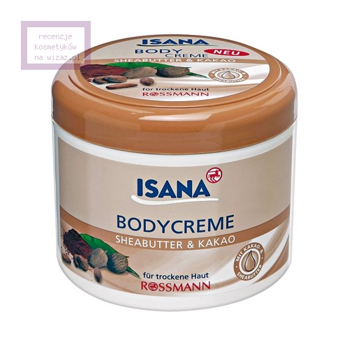Rossmann, Isana, Body Creme Sheabutter & Kakao (Krem do ciała z masłem shea i kakao)