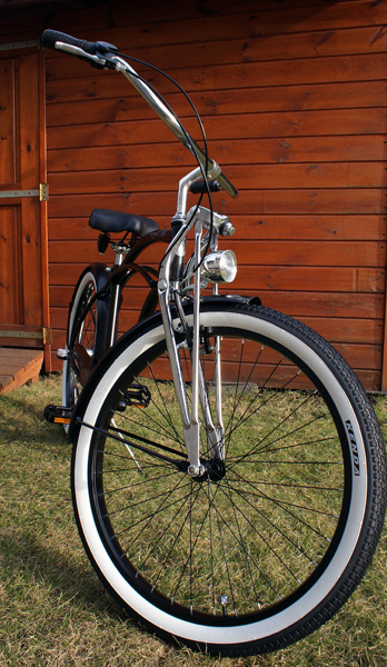 Rower Cruiser SPRINGER MAT 26″ czarny mat miejski