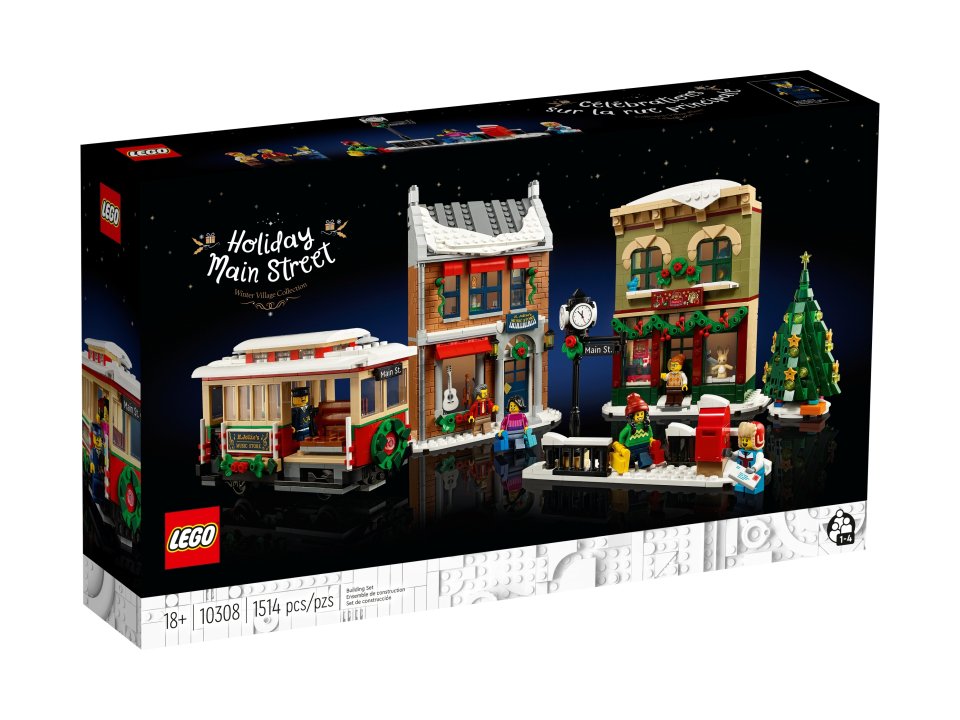 LEGO - Świąteczna ulica
