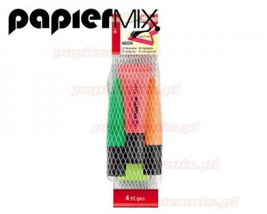 Zakreślacz Stabilo Neon 4 kolory w zestawie