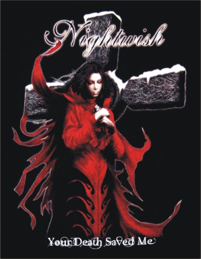 naszywka NIGHTWISH - YOUR DEATH SAVED ME 