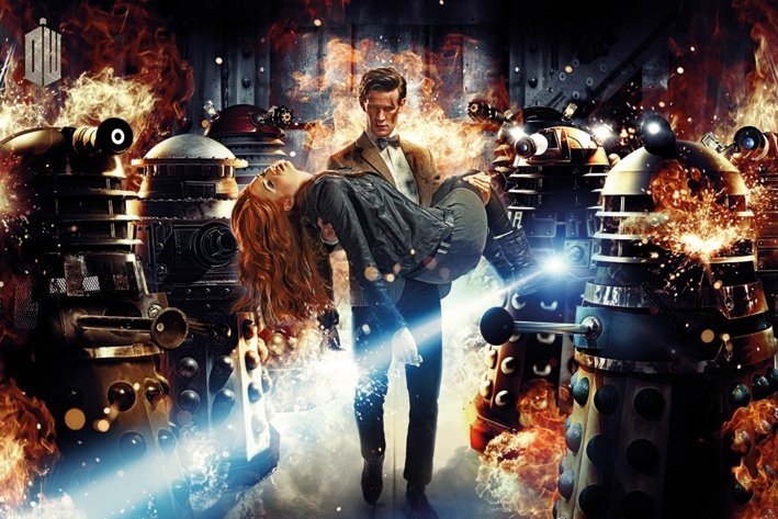 Plakat DOCTOR WHO - Doctor and Amy
