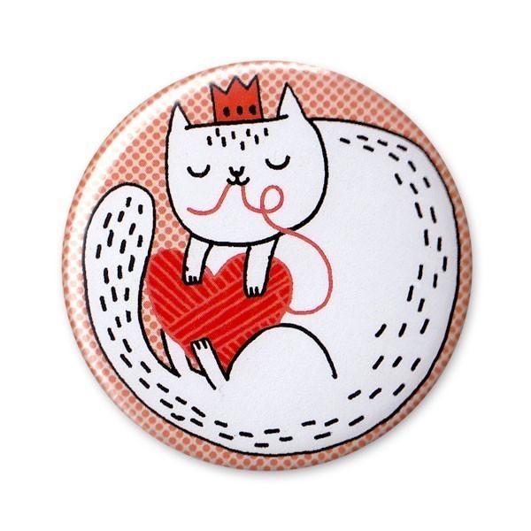 Pocket Mirror - Lovely Kitty