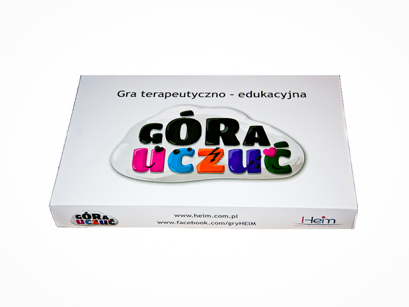 GÓRA UCZUĆ gra RODZINNA TERAPEUTYCZNA PLANSZOWA 6+