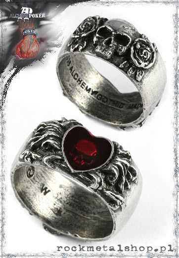pierścień BROKEN HEART, Alchemy Gothic