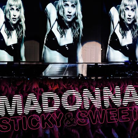 Płyta Madonny Sticky and sweet tour