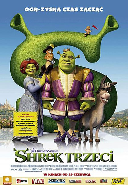 Shrek 3 - na DVD