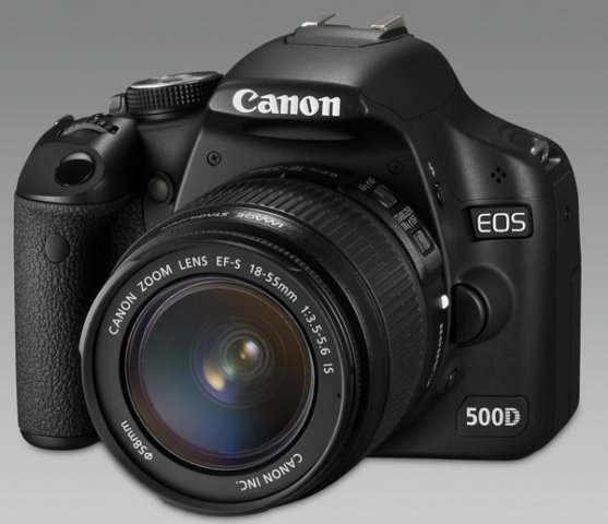 Lustrzanka cyfrowa Canon EOS 500d + ob. 18-55mm
