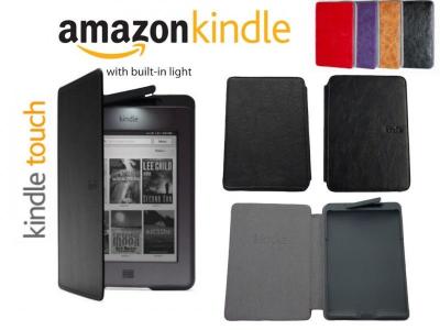 Skórzane Etui Amazon Kindle Touch z lampką