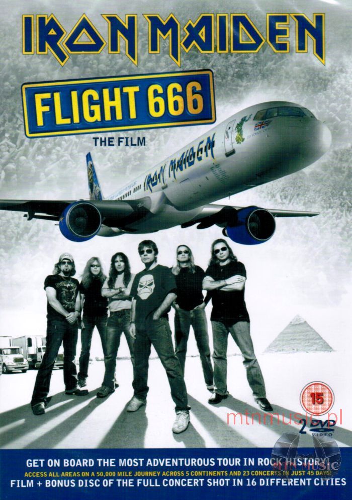 Iron Maiden Flight 666 DVD 