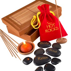 Hot Rocks Spa Gift Set