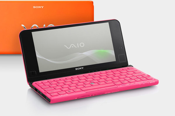 Różowy Laptop VAIO P VPC-P113KX