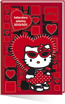 kalendarz z Hello Kitty